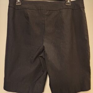 Chico's So Slimming Black Shorts